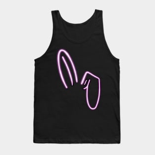 neon pink bunny ears Tank Top